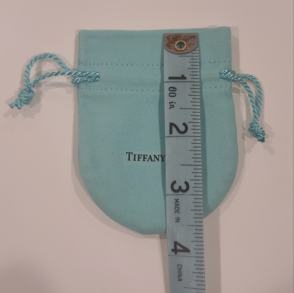 NWT Tiffany and Co Small Drawstring Jewelry Bag - Picture 4 of 5